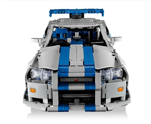 LEGO® 2 Fast 2 Furious Nissan Skyline GT-R (R34) Car – 42210 - Image 3