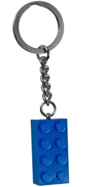 LEGO® 2x4 Blue Stud Key Chain – 850152 - Image 2