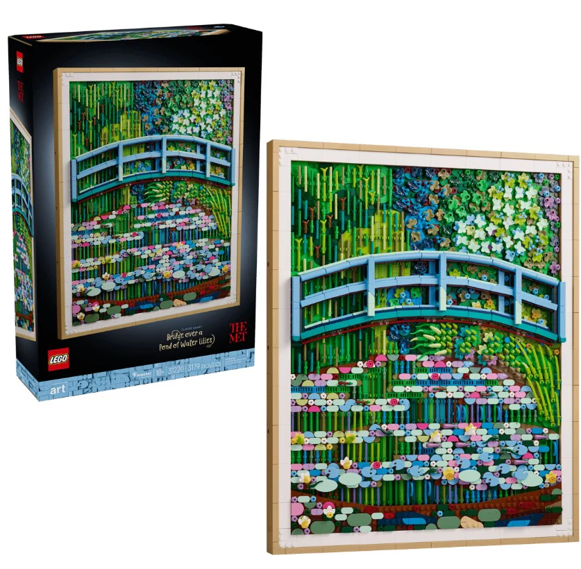 LEGO® Art Claude Monet – Bridge over a Pond of Water Lilies - 31220 - Image 2