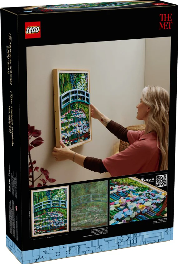 LEGO® Art Claude Monet – Bridge over a Pond of Water Lilies - 31220 - Image 3