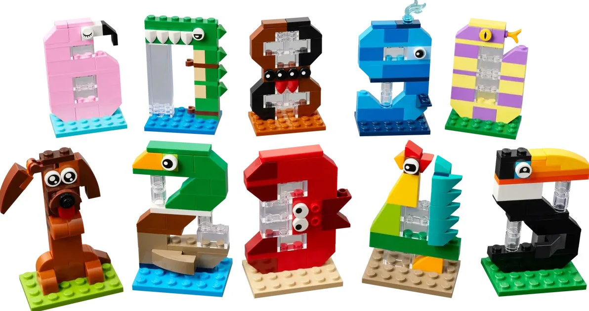 LEGO® Birthday Numbers – 40807