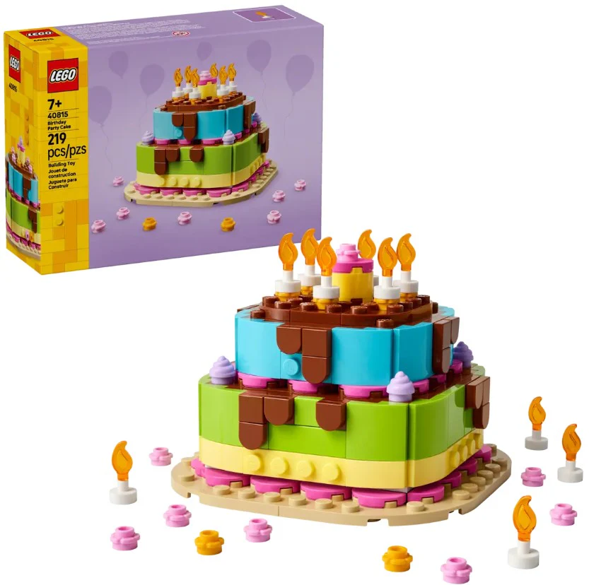 LEGO® Birthday Party Cake – 40815 - Image 2