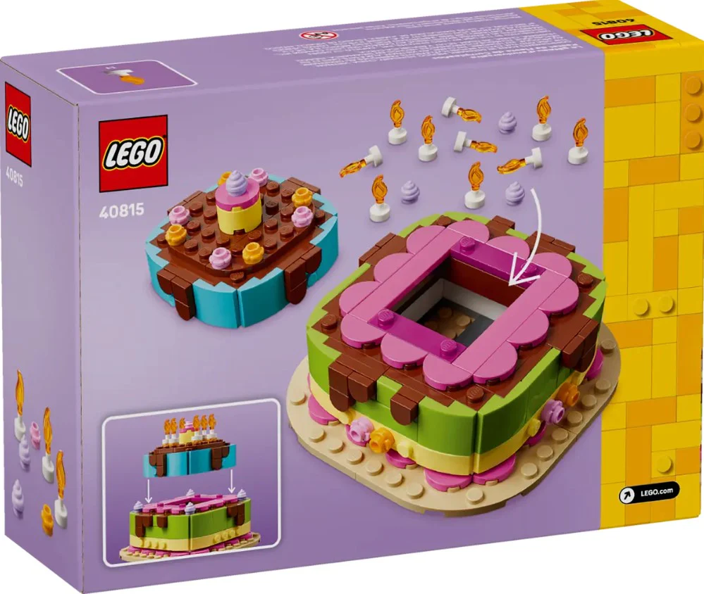 LEGO® Birthday Party Cake – 40815 - Image 3