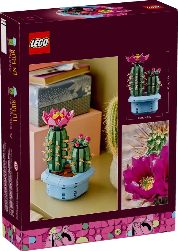 LEGO® Botanicals Flowering Cactus – 11509 - Image 3