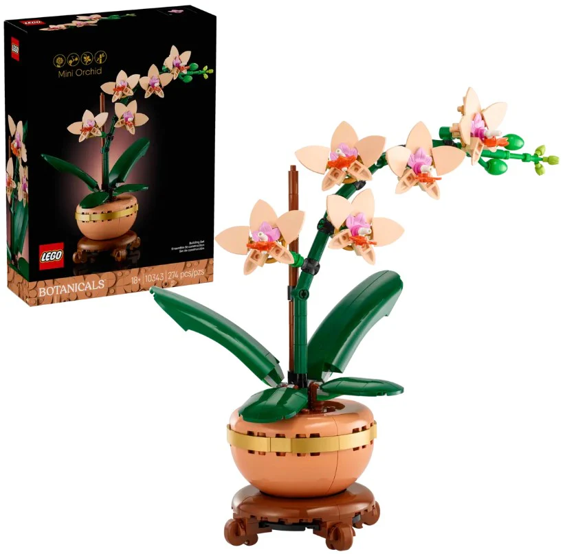 LEGO® Botanicals Mini Orchid – 10343 - Image 2