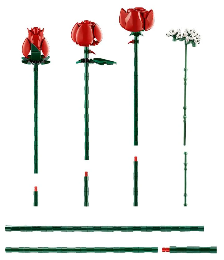 LEGO® Icons Bouquet of Roses – 10328 - Image 3