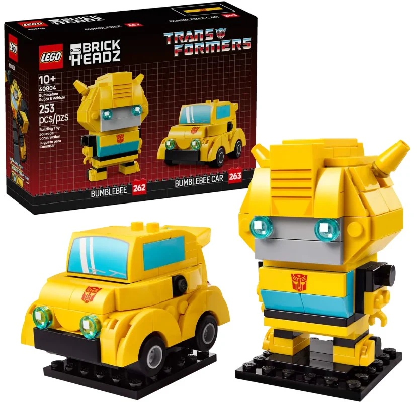 LEGO® Brickheadz™ Bumblebee Robot & Vehicle – 40804 - Image 2