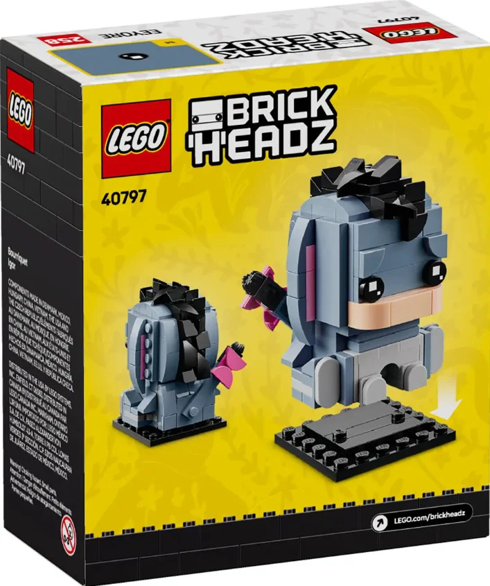 LEGO® Brickheadz™ Disney® Eeyore – 40797 - Image 3