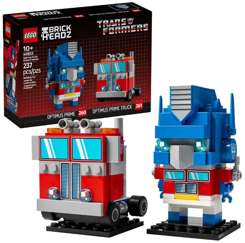LEGO® Brickheadz™ Optimus Prime Robot & Vehicle – 40803 - Image 2