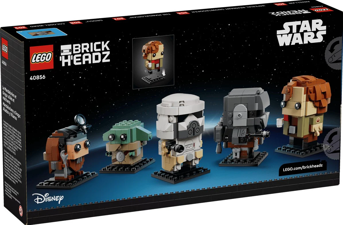 LEGO® Brickheadz™ Star Wars™ The Mandalorian and Grogu: Allies & Villains - 40856 - Image 3