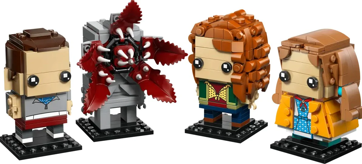 LEGO® Brickheadz™ Stranger Things: Eleven, Max, Demogorgon and Holly Figures - 40879