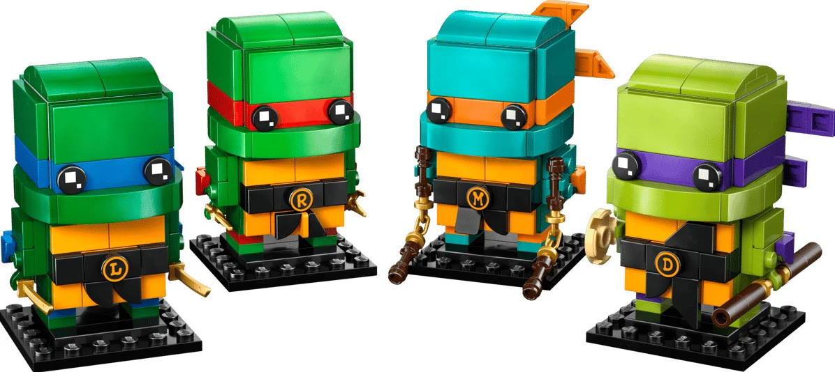 LEGO® Brickheadz™ Teenage Mutant Ninja Turtles Figures - 40878