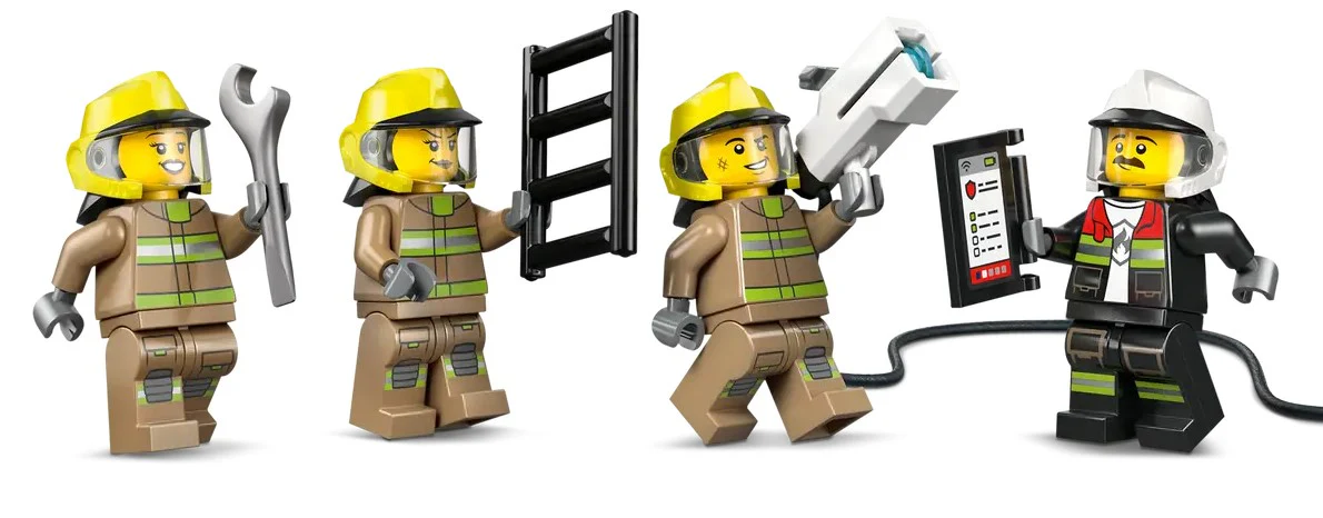 LEGO® City Airport Fire Truck - 60499 - Image 3