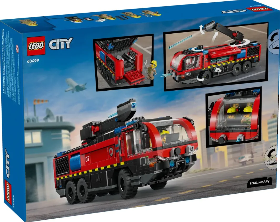 LEGO® City Airport Fire Truck - 60499 - Image 4