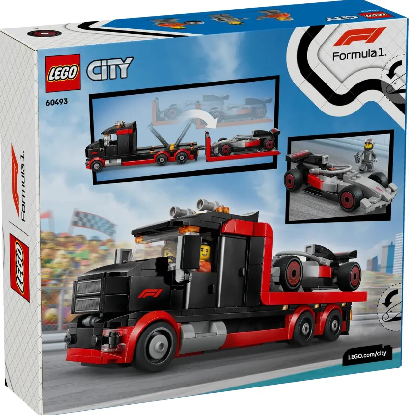 LEGO® City F1® Display Truck with Audi F1® Race Car - 60493 - Image 3