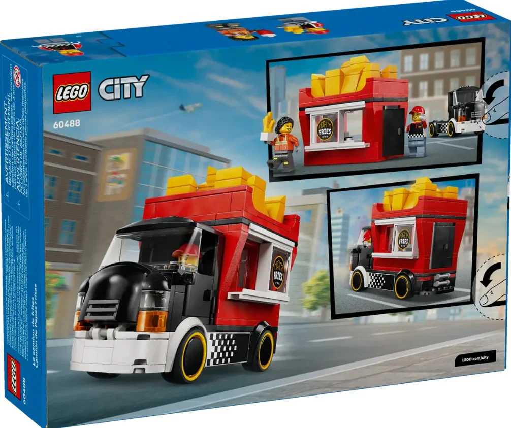 LEGO® City Fries Food Truck - 60488 - Image 4