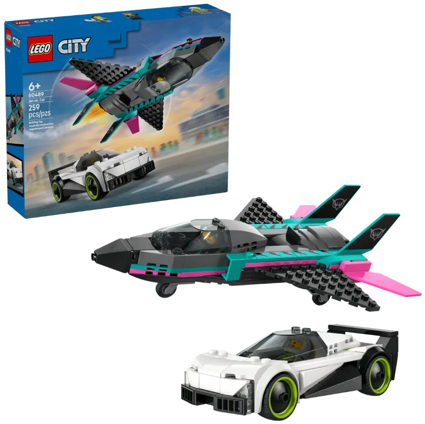 LEGO® City Jet vs. Car - 60489 - Image 2