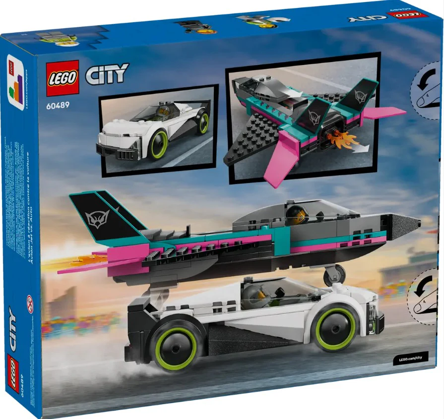 LEGO® City Jet vs. Car - 60489 - Image 4
