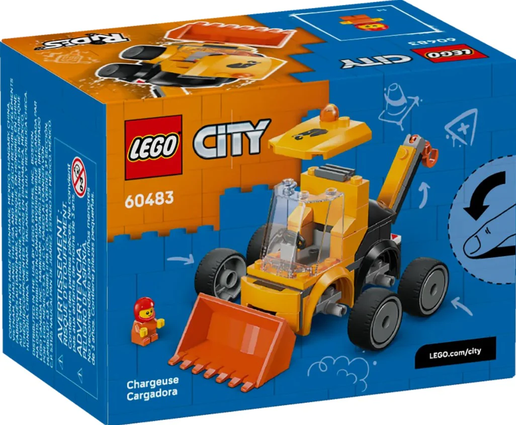 LEGO® City Rides – Construction Loader - 60483 - Image 3