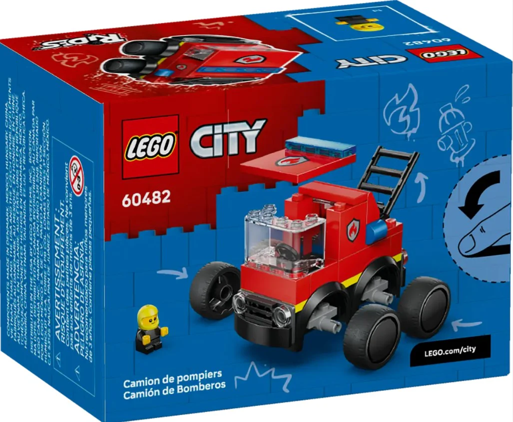 LEGO® City Rides – Fire Truck - 60482 - Image 3