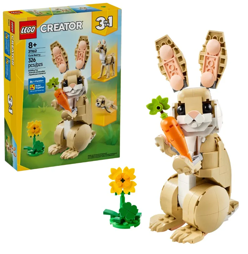 LEGO® Creator 3in1 Cute Bunny – 31162 - Image 2
