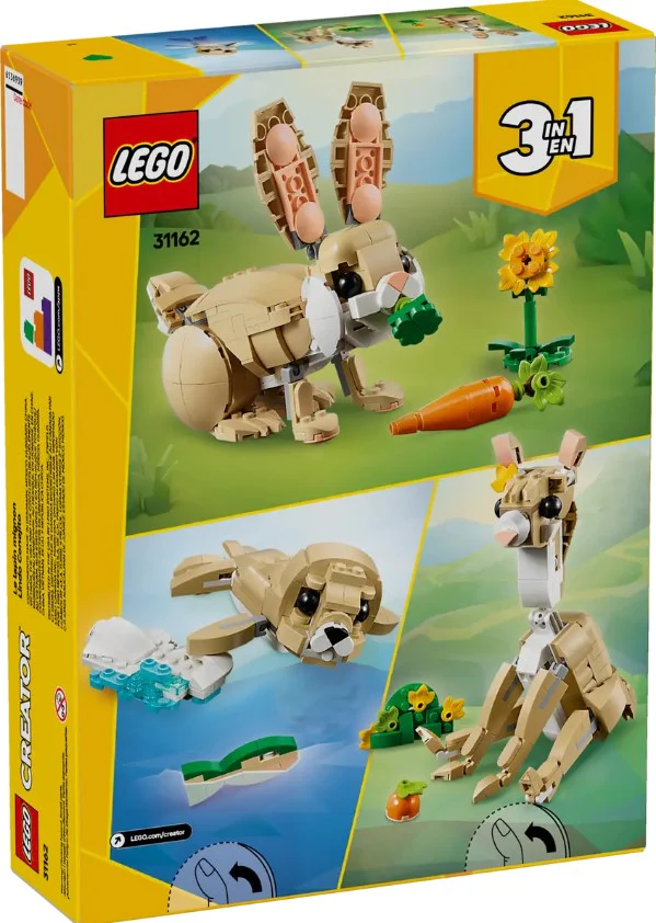 LEGO® Creator 3in1 Cute Bunny – 31162 - Image 3