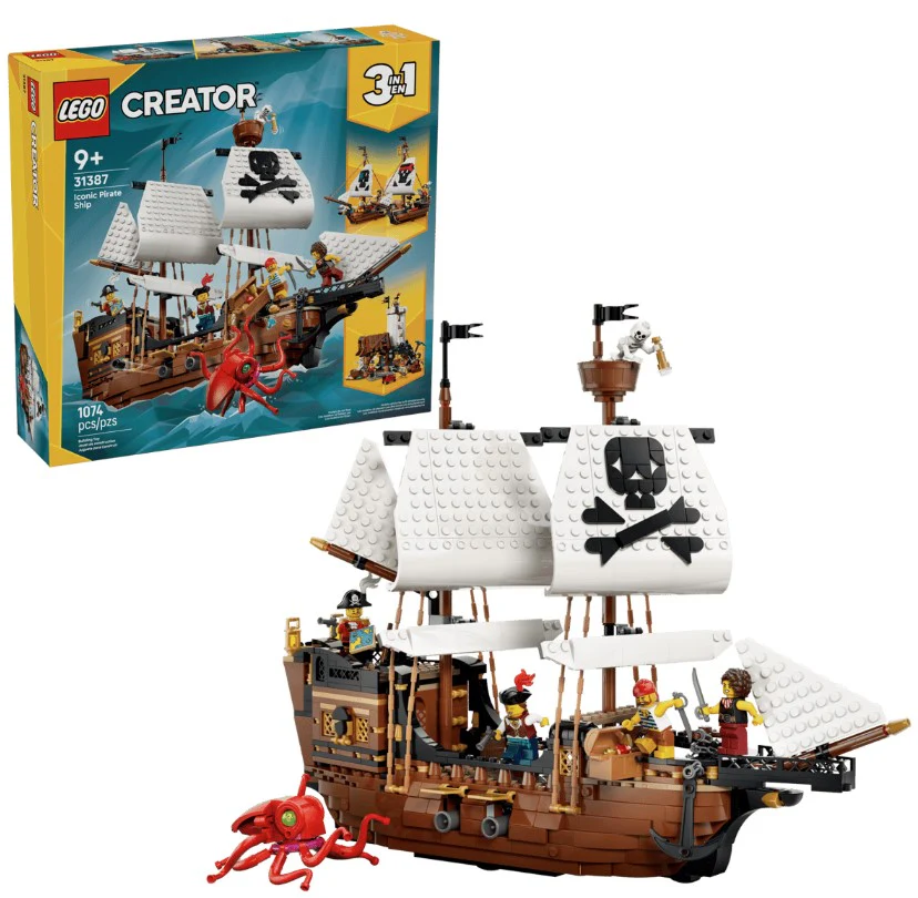 LEGO® Creator 3in1 Iconic Pirate Ship – 31387 - Image 2