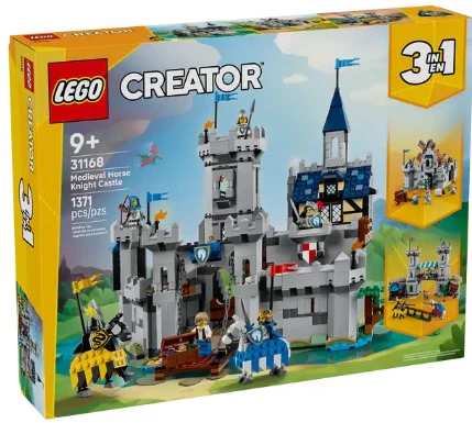 LEGO® Creator 3in1 Medieval Horse Knight Castle - 31168 - Image 2