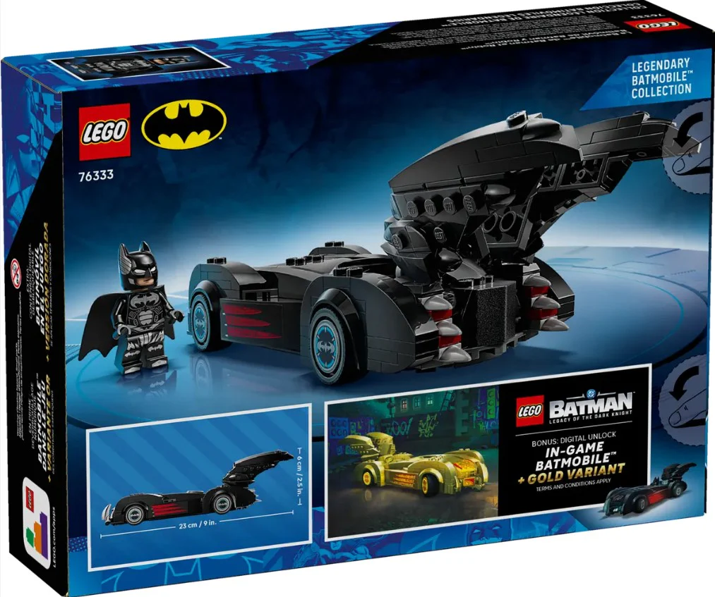 LEGO® DC Batman & Robin™ Batmobile™ – 76333 - Image 3