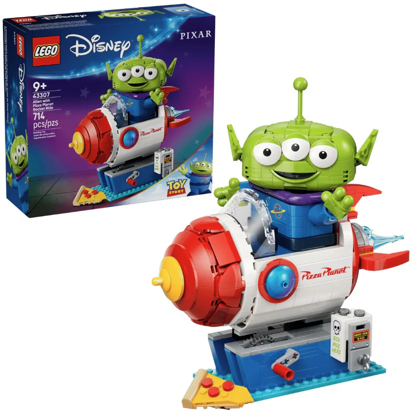 LEGO® Disney™ Alien with Pizza Planet Rocket Ride - 43307 - Image 2