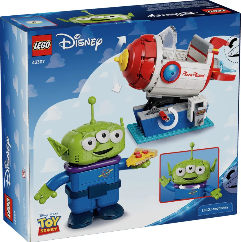 LEGO® Disney™ Alien with Pizza Planet Rocket Ride - 43307 - Image 3