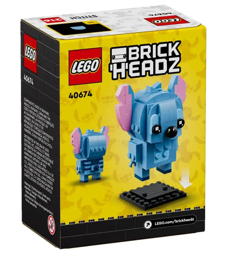 LEGO® Disney™ Brickheadz™ Stitch - 40674 - Image 3