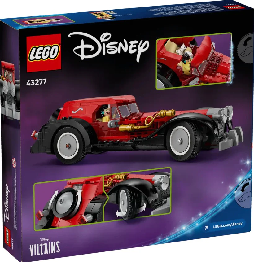 LEGO® Disney™ Cruella De Vil’s Car – 43277 - Image 4