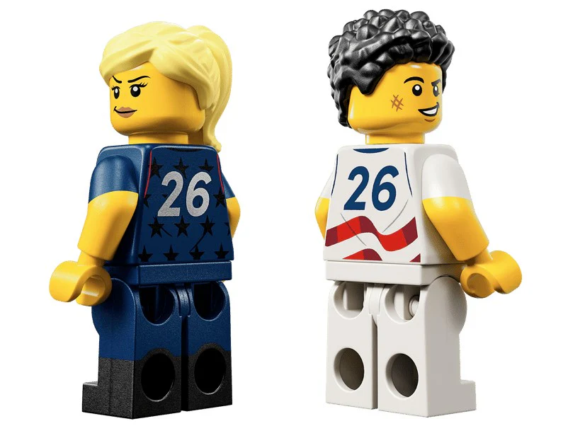 LEGO® Editions 2026 U.S. Soccer National Team Jersey - 43033 - Image 3