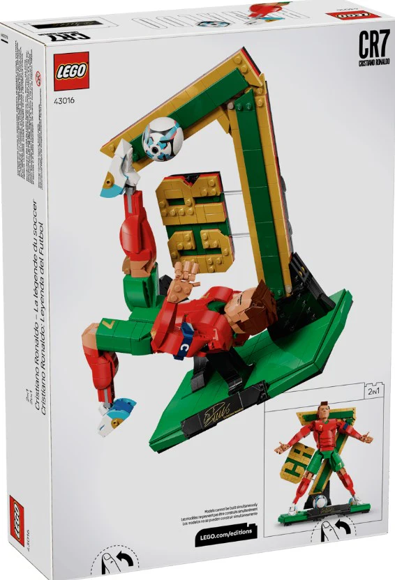 LEGO® Editions Cristiano Ronaldo – Soccer Legend - 43016 - Image 3