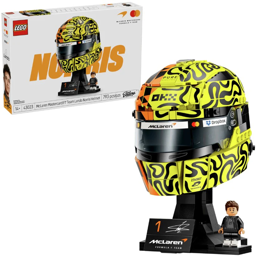LEGO® Editions McLaren Mastercard F1® Team Lando Norris Helmet - 43023 - Image 2