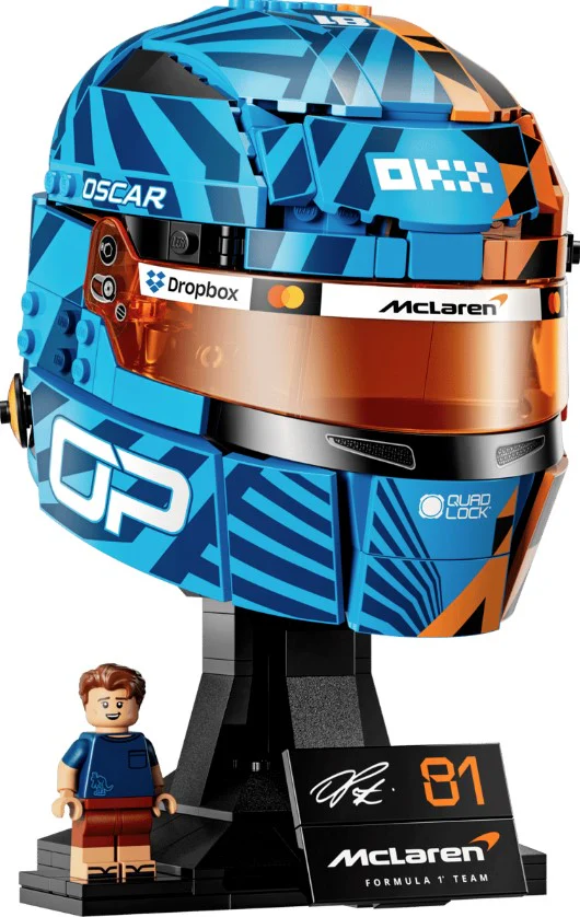 LEGO® Editions McLaren Mastercard F1® Team Oscar Piastri Helmet - 43017