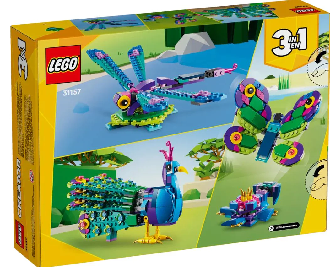 LEGO® Creator 3in1 Exotic Peacock – 31157 - Image 3