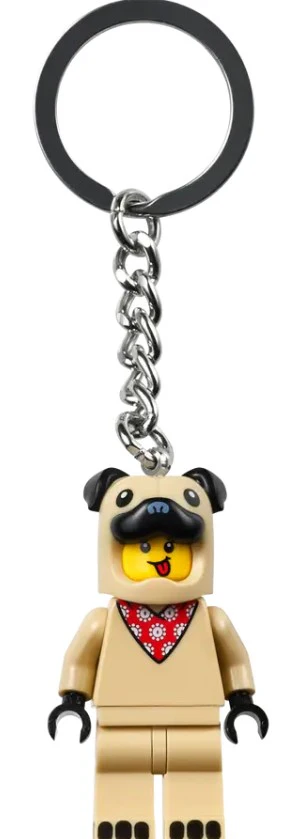 LEGO® French Bull Dog Key Chain – 854158 - Image 2