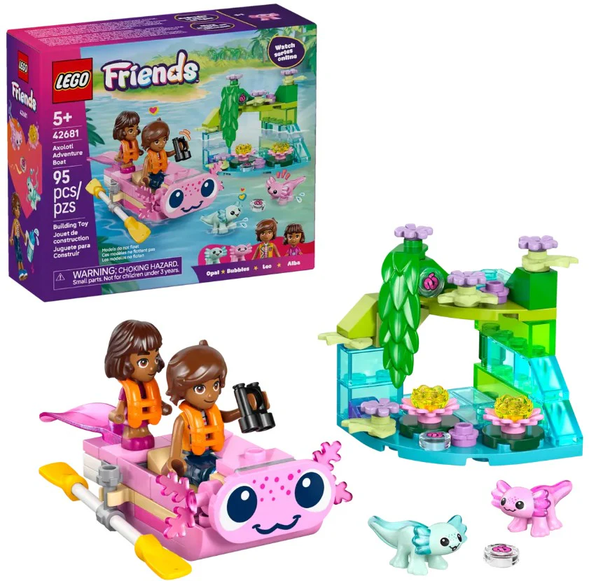 LEGO® Friends Axolotl Adventure Boat - 42681 - Image 2