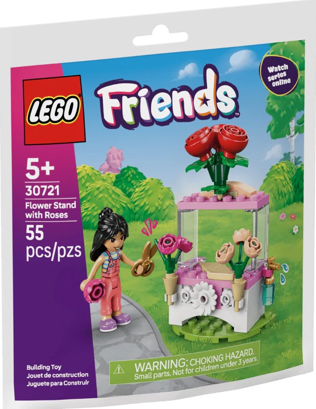LEGO® Friends Flower Stand with Roses – 30721 - Image 2