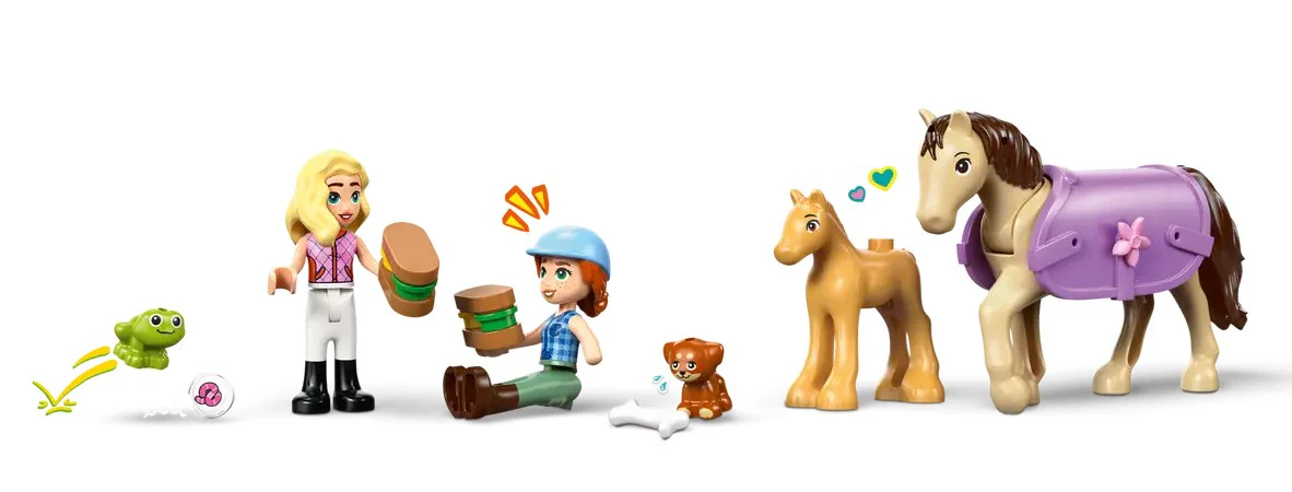 LEGO® Friends Horse & Baby Foal Trailer - 42695 - Image 3