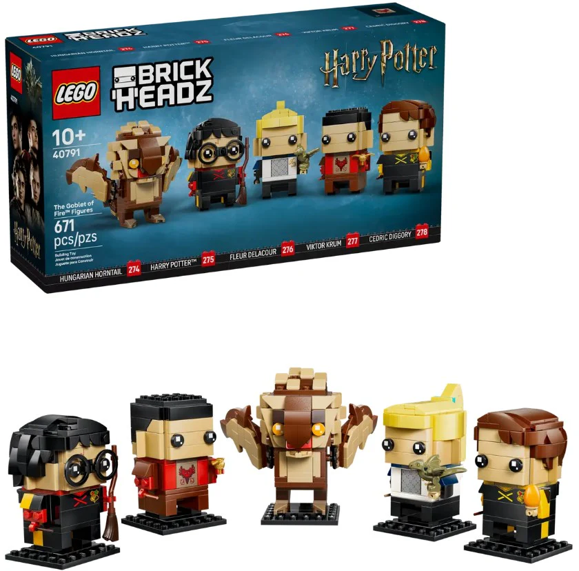 LEGO® Harry Potter™ Brickheadz™ The Goblet of Fire™ Figures – 40791 - Image 2