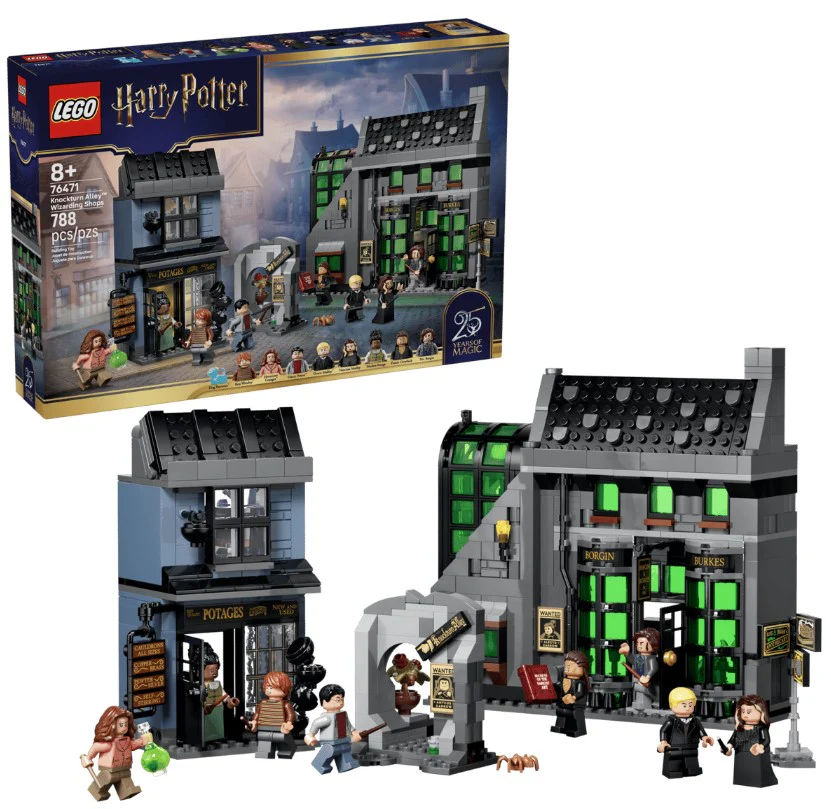 LEGO® Harry Potter™ Knockturn Alley™ Wizarding Shops – 76471 - Image 2