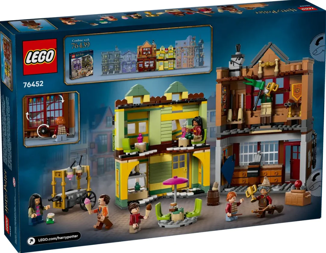 LEGO® Harry Potter™ Quality Quidditch™ Supplies & Ice Cream Parlour – 76452 - Image 4