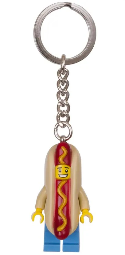 LEGO® Hot Dog Guy Key Chain – 853571 - Image 2