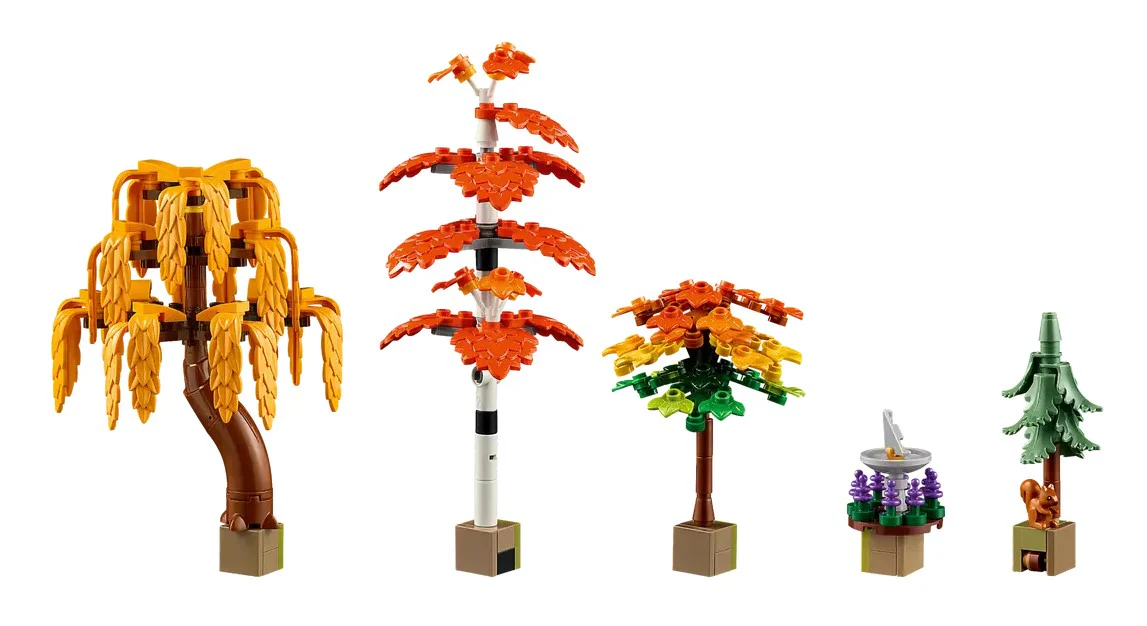 LEGO® Icons Autumn Cottage Garden – 11372 - Image 3