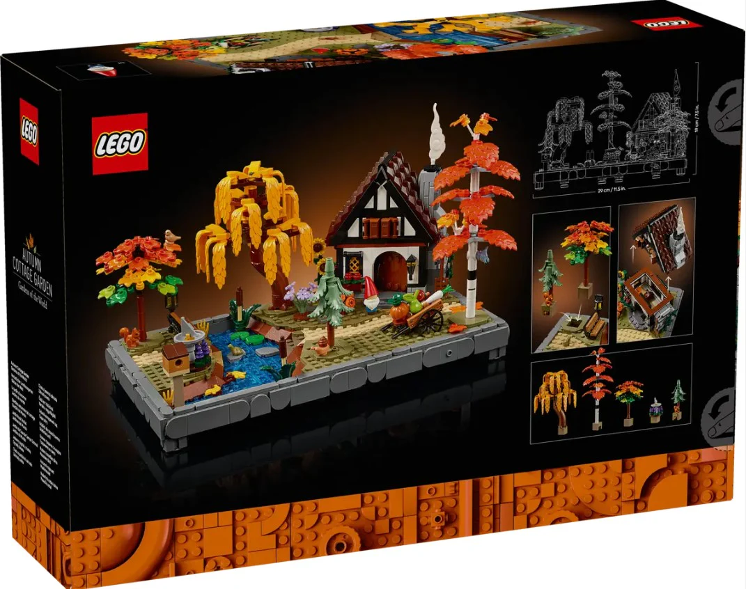 LEGO® Icons Autumn Cottage Garden – 11372 - Image 4