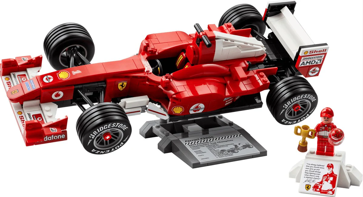 LEGO® Icons Ferrari F2004 & Michael Schumacher - 11375