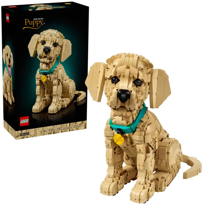LEGO® Icons Golden Retriever Puppy - 11384 - Image 2